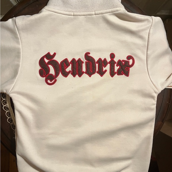 Trunk LTD Jimi Hendrix Zip Track Jacket in Ivory Special Issue 181 of 500 - Picture 4 of 4